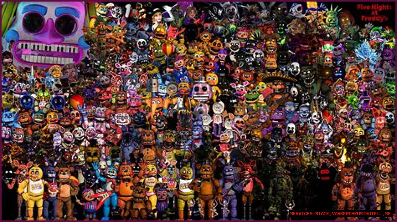 A Comprehensive Guide To All Characters From Five Nights At Freddy's