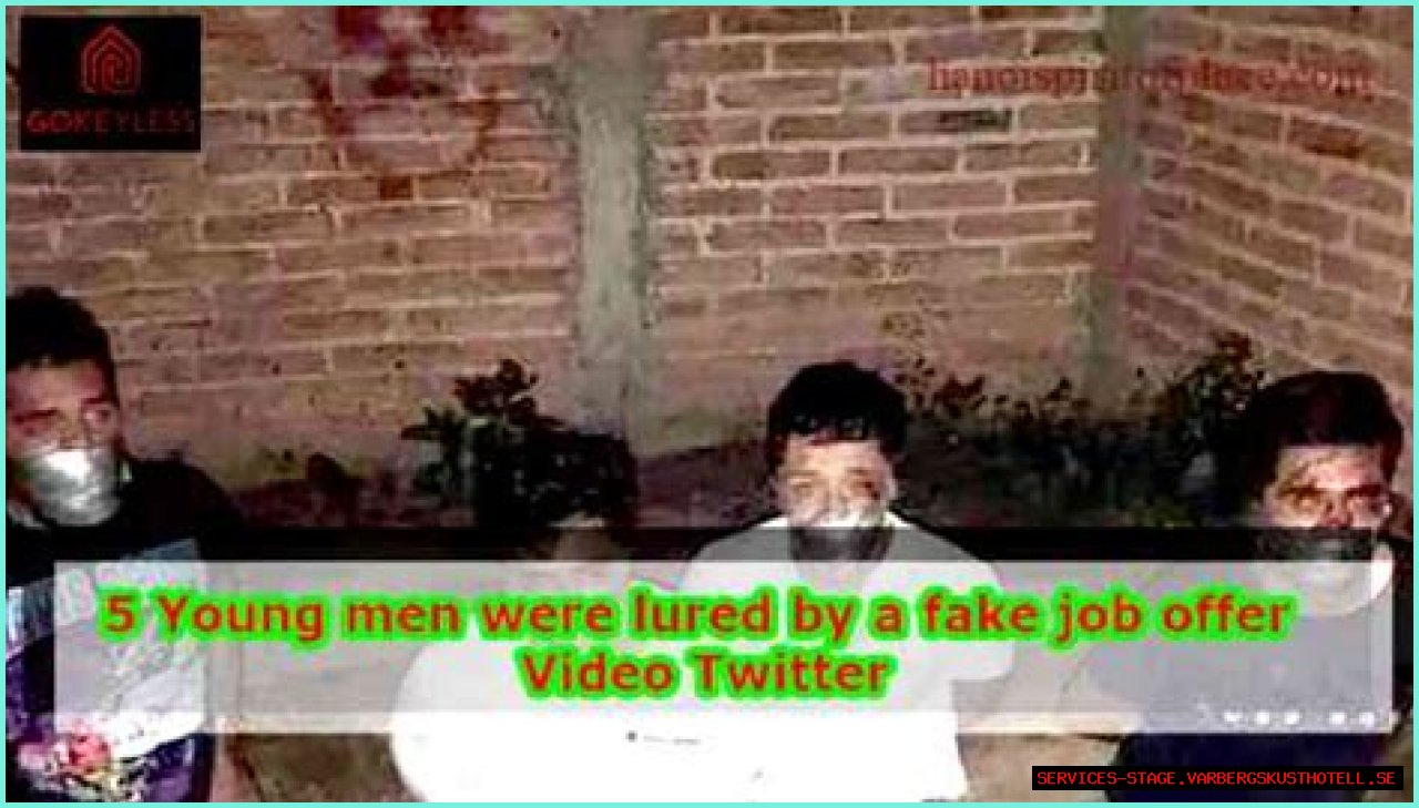 Beware Of Fake Job Offers: 5 Young Men Fall Victim To Cruel Deception