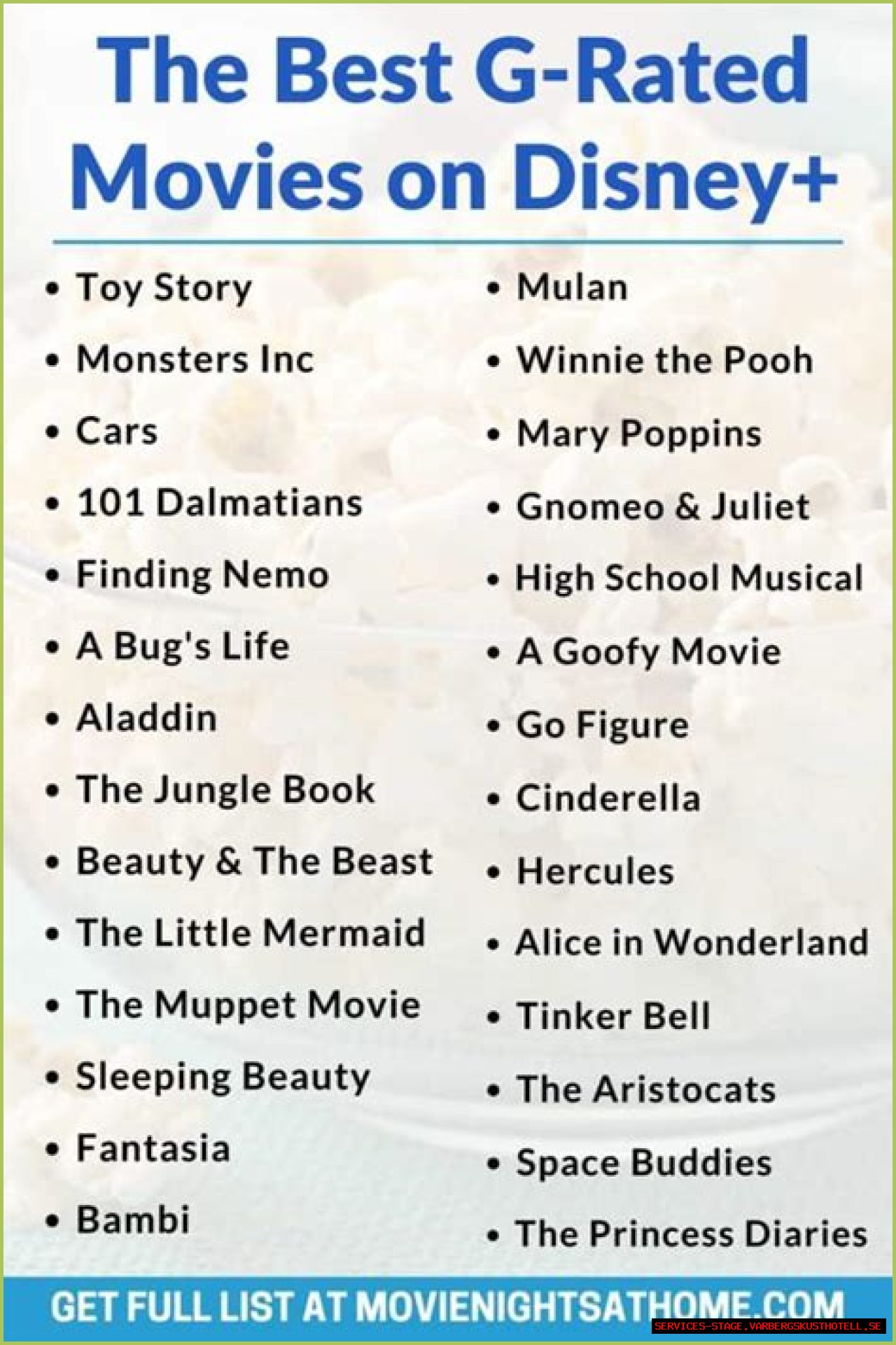 G-Rated Disney Movies For Family Fun