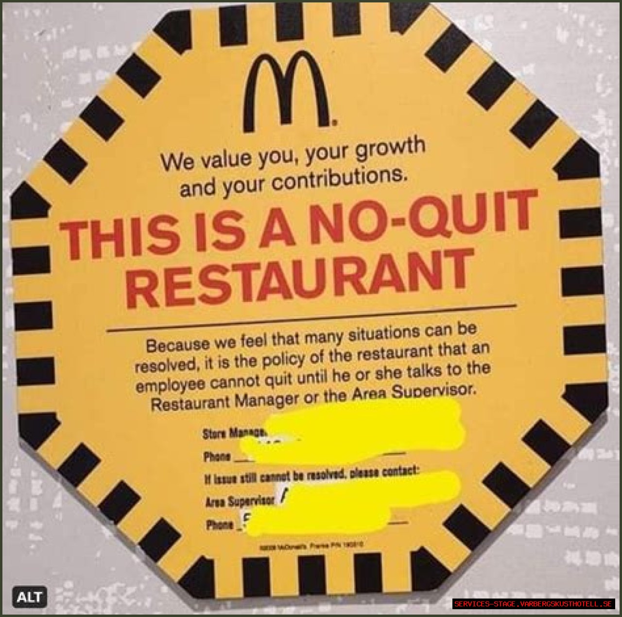 No Surrender, No Excuses: McDonald's 'No Quit' Policy