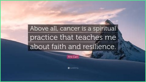 Overcoming Cancer And Finding Faith