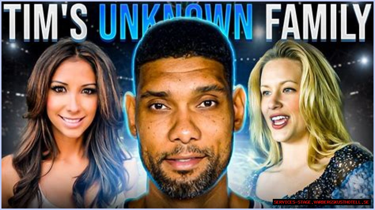 Unveiling The Tim Duncan Family: Discoveries And Insights